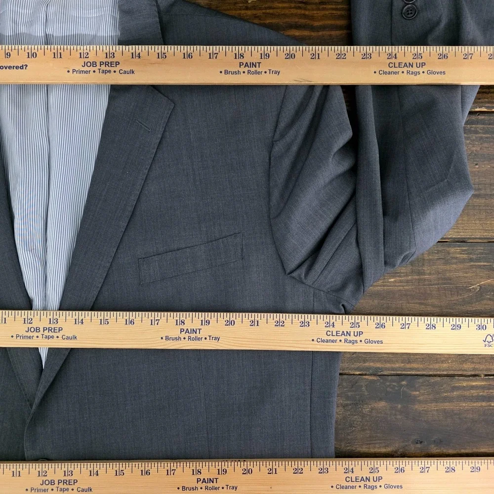 Brooks‎ Brothers Explorer Men's Sport Coat Blazer Two Button Gray Madison 50R